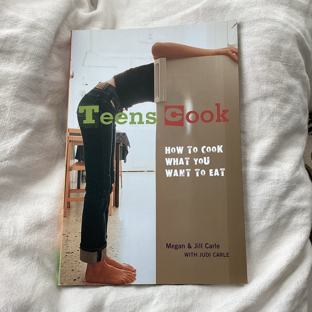 BOGO 🥳 Teens Cook adult teenager cookbook | Megan & Jill Carle | recipe book